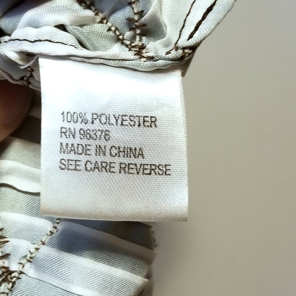 Samuel Dong Pleated Striped Hand Dyed Shirt Sz M - Picture 8 of 9